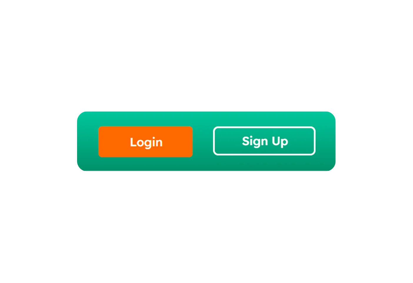 Login and registration button
