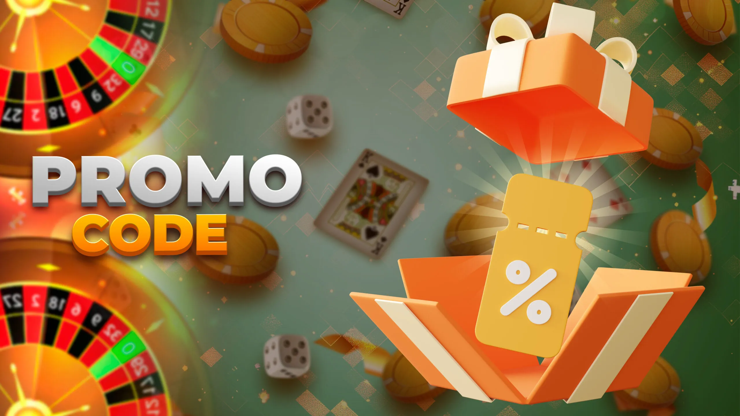 Use promo codes to get bonuses