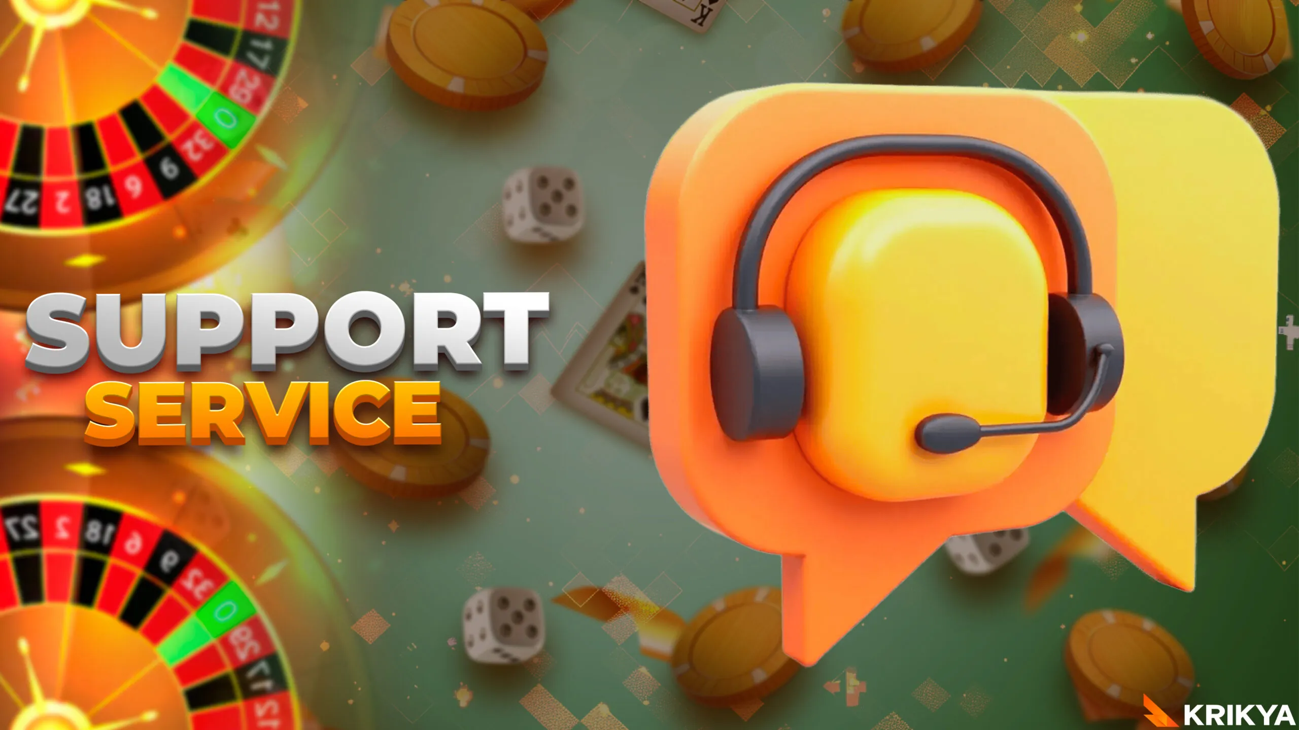Support service for account creation